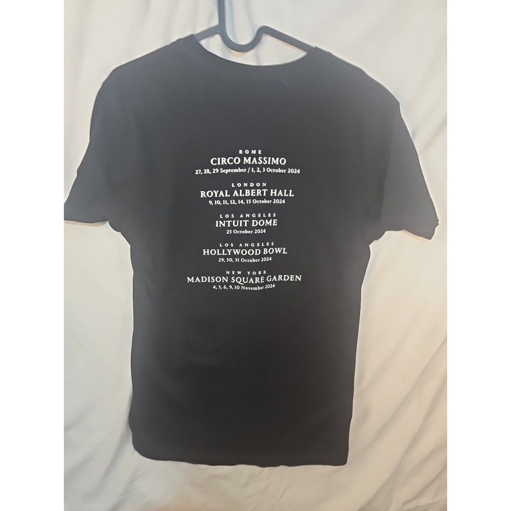 David GILmour  Luck And Strange Tour T- Shirt  Unisex , Small, Los Angeles 2024 - Picture 3 of 4